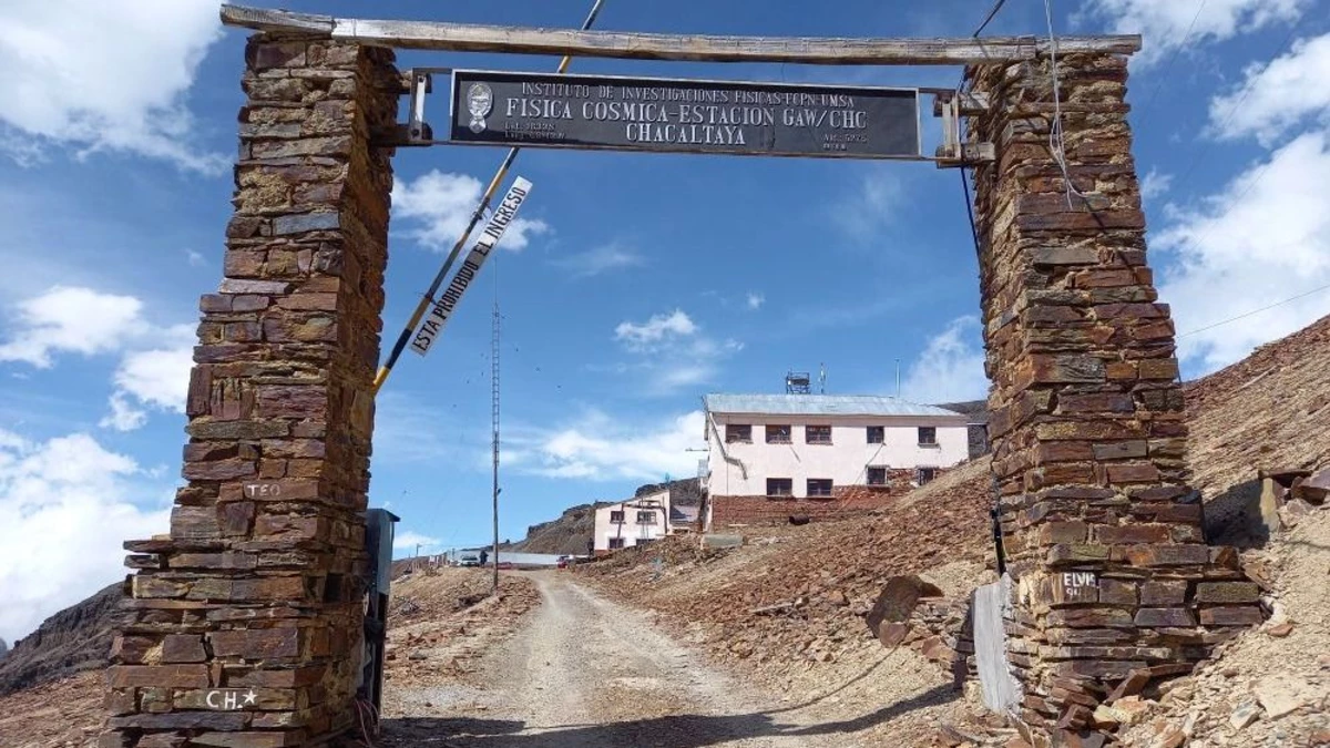 Estación Chacaltaya de la UMSA /Foto: UMSA