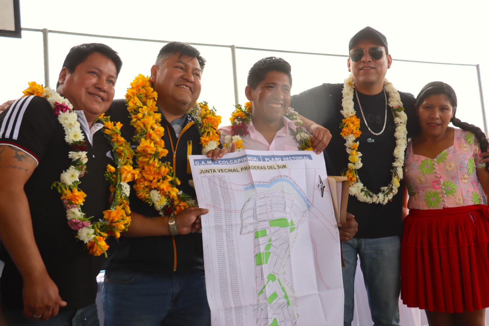 EL MUNICIPIO DE COLCAPIRHUA OFICIALIZA EL PLANO SECTORIAL PARA LA JUNTA VECINAL PRADERAS DEL SUR